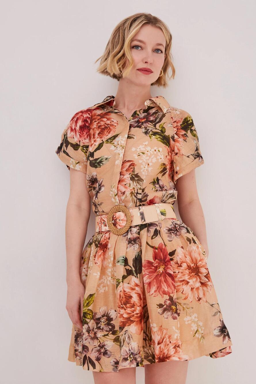 NEW CARA CARA standout shirt in margaux bloom ginger